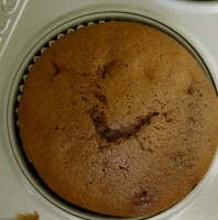 Chocolate Cupcake Smiley