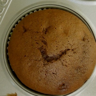Chocolate Cupcake Smiley