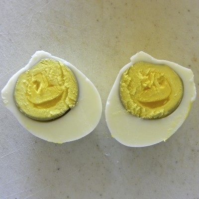 Hard Boiled Eggs Smiley