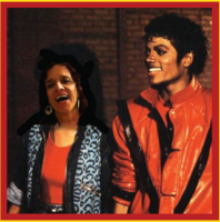 Photoshopped myself to be Michael Jackson’s date for THRILLER