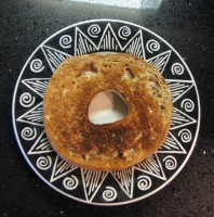 “Oh noooo, not the toaster !” Bagel Smiley