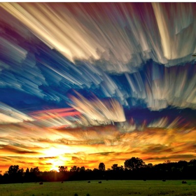 Sky Photos that Look Like Smeared Paintings.