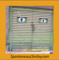 Garage Door Smiley