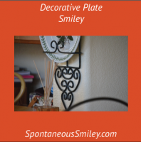 Decorative Plate Smiley