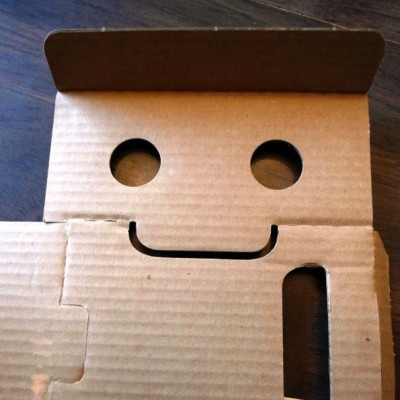 Cardboard Smiley