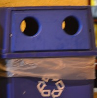 Recycling Bin Smiley