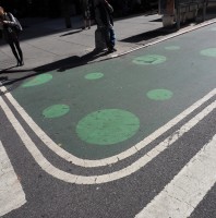 NYC Crosswalk Smiley