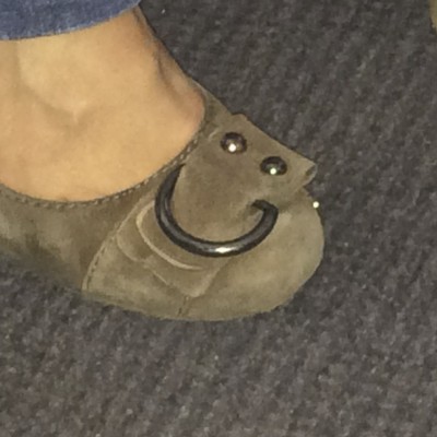 Shoe Buckle Smiley