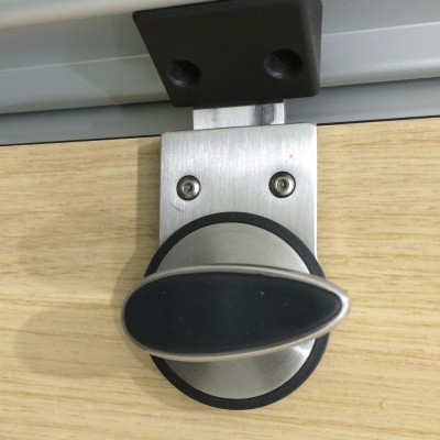 Restroom Stall Lock Smiley