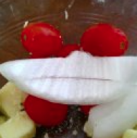 Caprese Salad Smiley