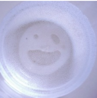 Bottom of Glass Smiley