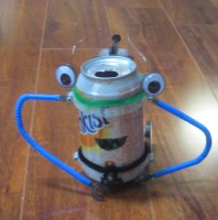 Smiley Soda Can