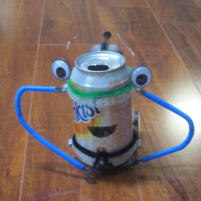 Smiley Soda Can