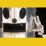 Hubble Telescope Smiley for Space Day