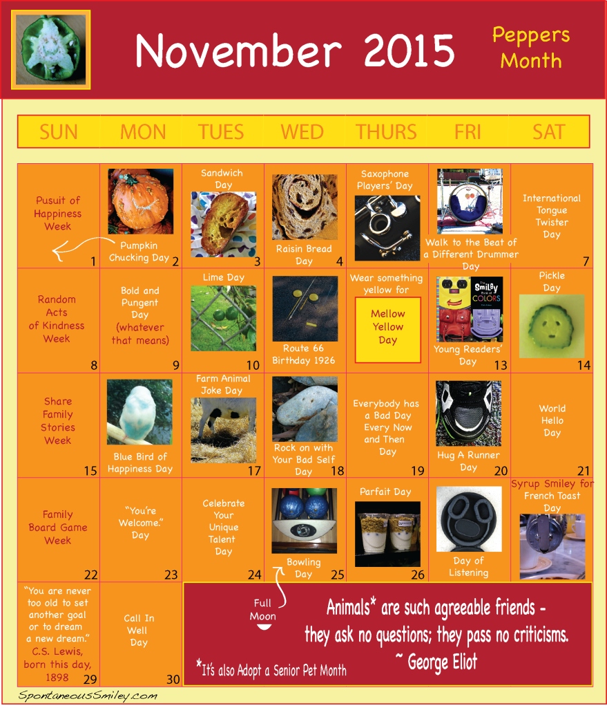 Calendar 2015-11